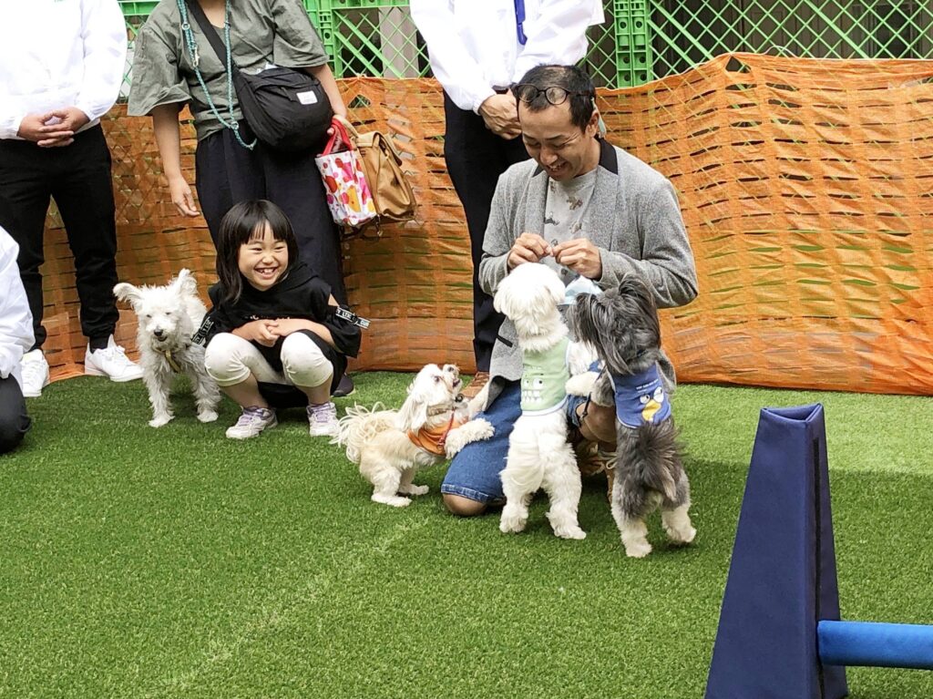 松本くんと見る！ペットと一緒にショールームフェア　当日写真　山創建設イベント