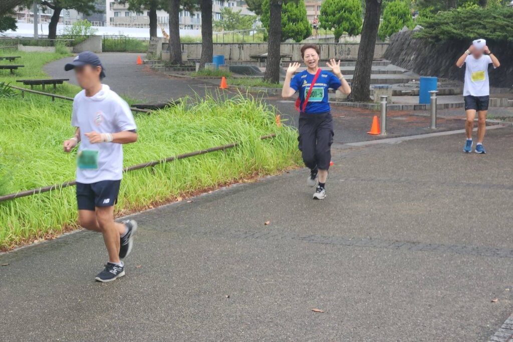 2024/09/22　第3回横浜夏マラソンin海の公園　yamaso　マラソン　全力で走りました