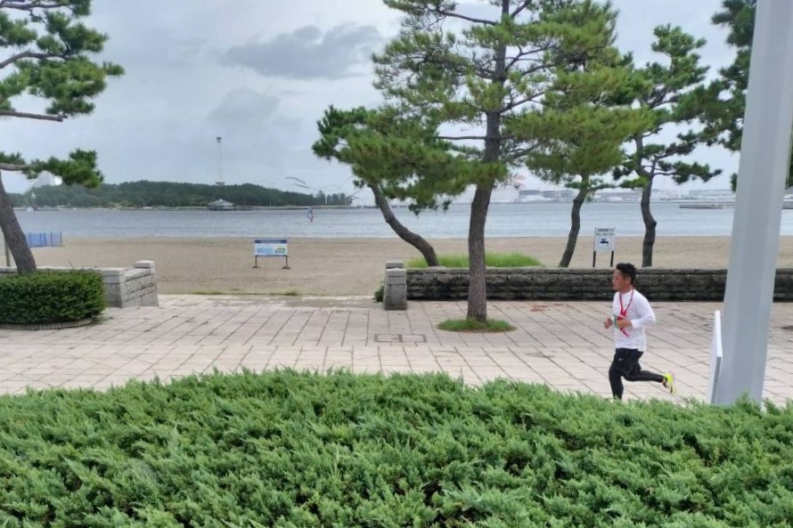 2024/09/22　第3回横浜夏マラソンin海の公園　yamaso　マラソン　海沿い